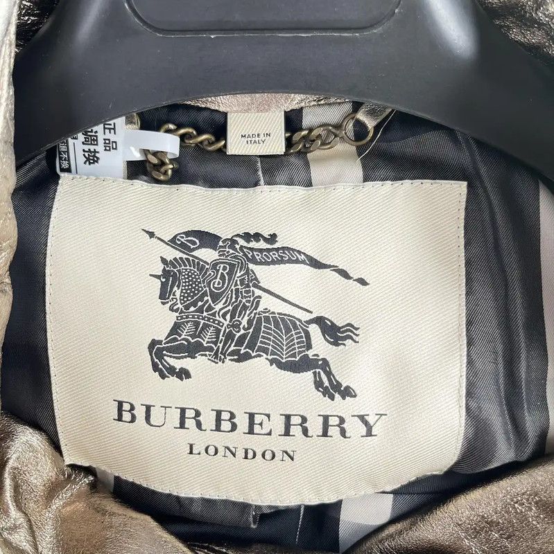 Burberry Burberry Gold Spring Autumn Trench Coat Size S / US 4 / IT 40 - 6 Thumbnail