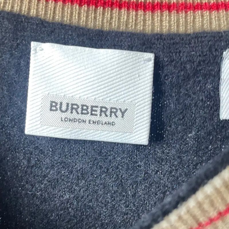 Burberry Burberry Black Wool Women's Sweater Size S / US 4 / IT 40 - 4 Thumbnail
