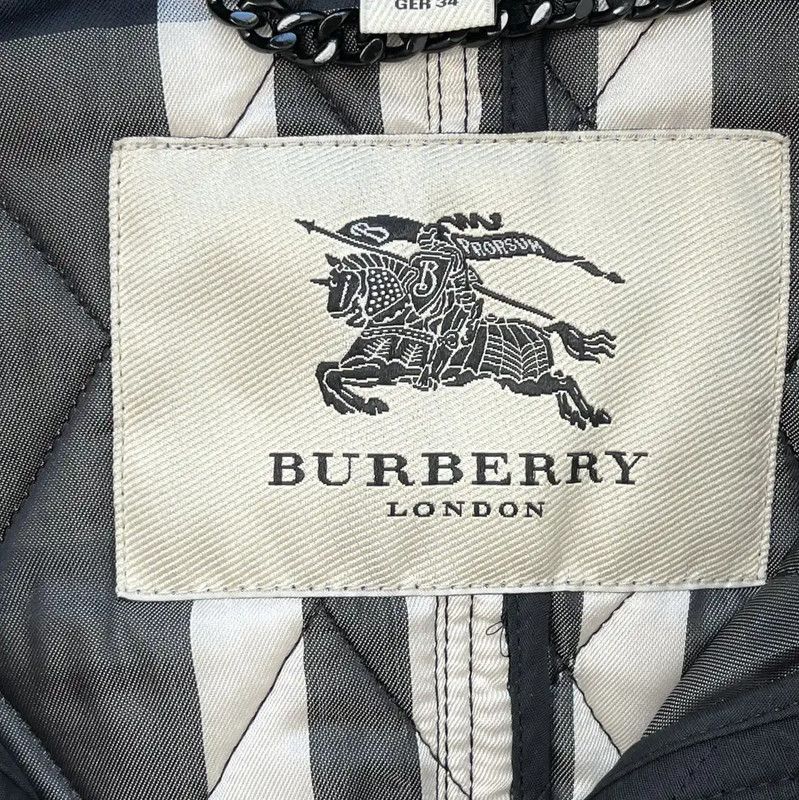 Burberry Burberry Black Quilted Winter Coat for Women Size S / US 4 / IT 40 - 7 Thumbnail