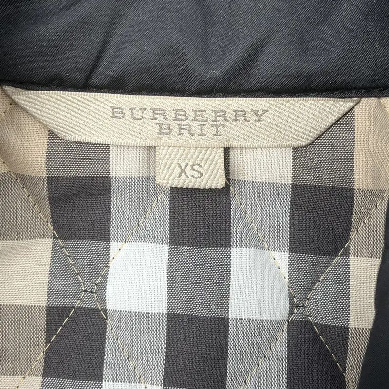 Burberry Burberry Black Quilted Mid-Length Cotton Jacket Size XS / US 0-2 / IT 36-38 - 6 Thumbnail