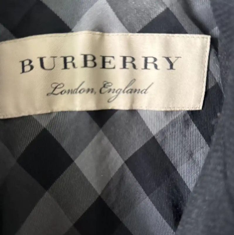 Burberry Burberry Women's Black Wool Short Coat Size ONE SIZE - 3 Thumbnail
