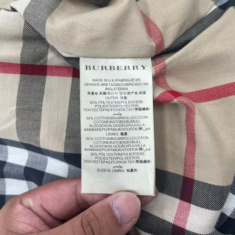 Burberry Burberry Gray Women's Trench Coat Size S Size S / US 4 / IT 40 - 4 Thumbnail