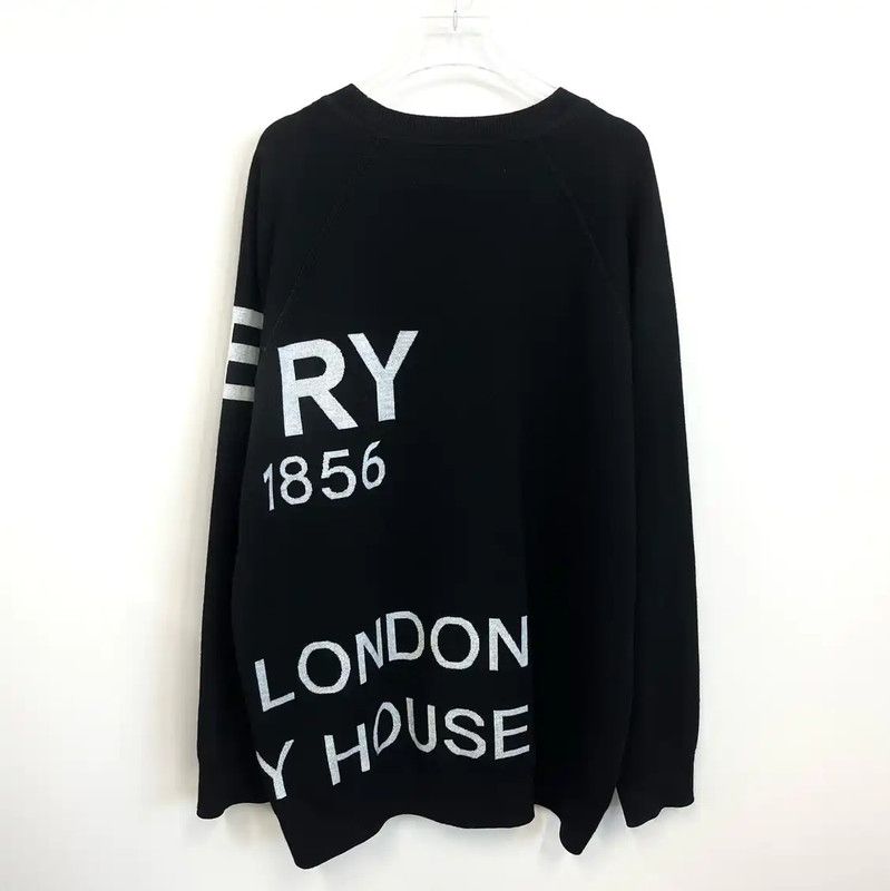 Burberry Burberry Black Knit Sweater for Women Size XL / US 12-14 / IT 48-50 - 2 Thumbnail