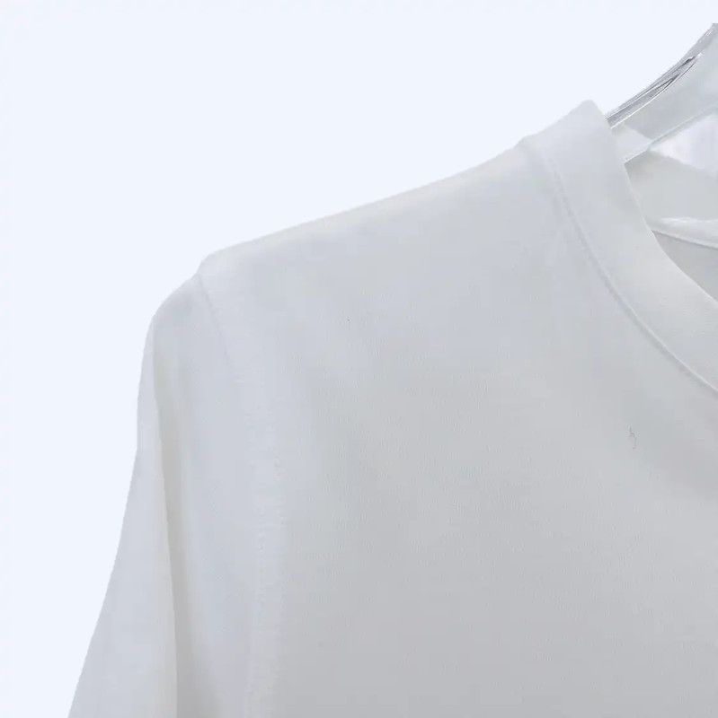 Burberry Burberry White Cotton Women's T-Shirt Size XS / US 0-2 / IT 36-38 - 3 Thumbnail