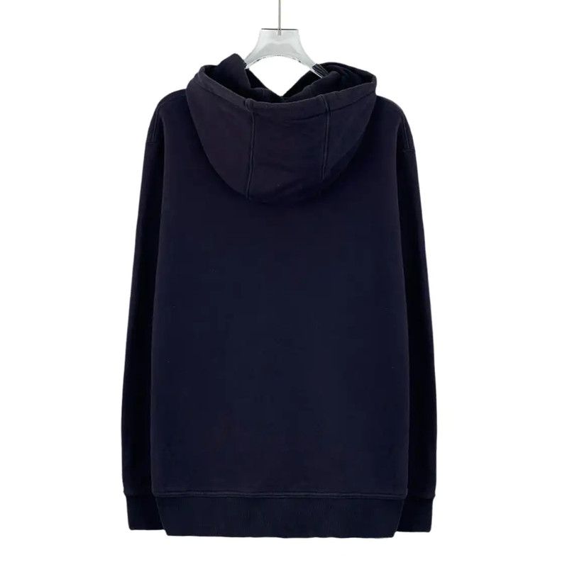 Burberry Burberry Women's Navy Cotton Hoodie with Logo Size M / US 6-8 / IT 42-44 - 2 Thumbnail