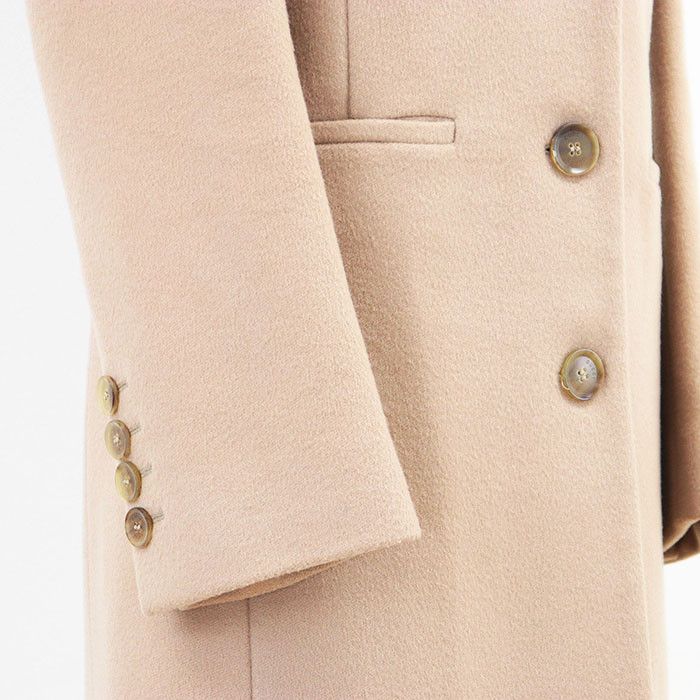 Gucci Gucci Gucci 100% Wool Coat Leather Outerwear 455739 ZGW07 DUTY FREE for USA Size ONE SIZE - 12 Thumbnail
