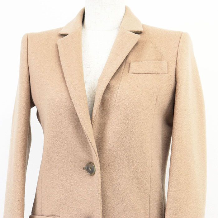 Gucci Gucci Gucci 100% Wool Coat Leather Outerwear 455739 ZGW07 DUTY FREE for USA Size ONE SIZE - 2 Thumbnail