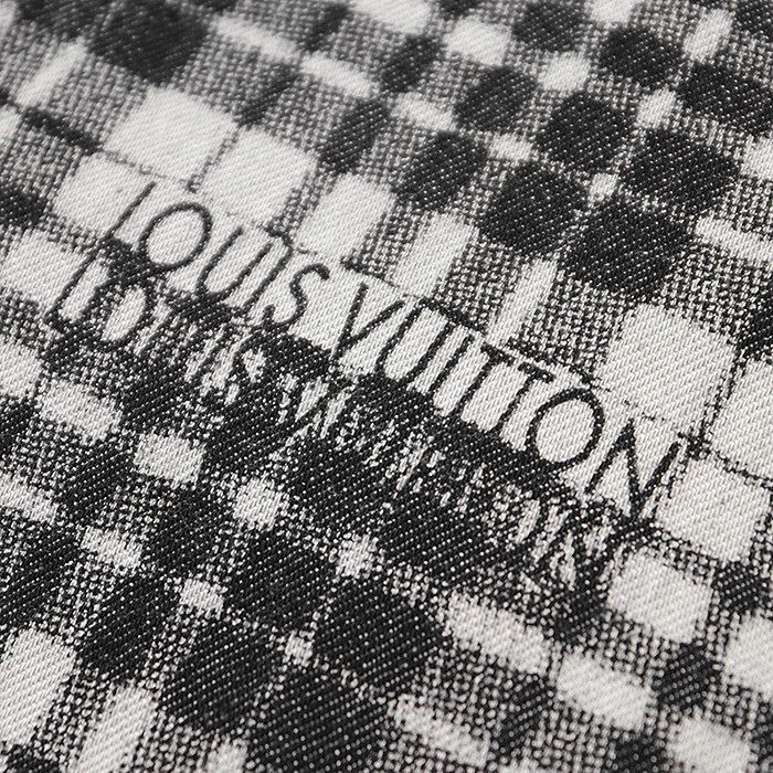 Louis Vuitton Louis Vuitton Louis Vuitton Checkered Monogram Cotton Shorts Cotton Shorts RM232ARAHPD90W DUTY FREE for USA Size ONE SIZE - 4 Thumbnail
