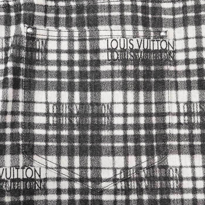 Louis Vuitton Louis Vuitton Louis Vuitton Checkered Monogram Cotton Shorts Cotton Shorts RM232ARAHPD90W DUTY FREE for USA Size ONE SIZE - 11 Thumbnail
