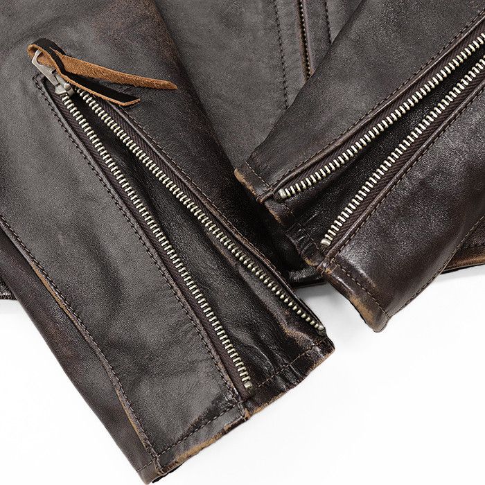 Other Other The REAL McCOY'S Buco J-100 Leather Jacket Leather Outerwear J-100 DUTY FREE for USA Size ONE SIZE - 12 Thumbnail