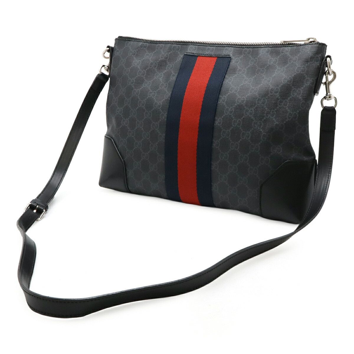 Gucci Gucci Gucci GG Supreme 2way Shoulder Bag Canvas Shoulder Bag 474139 DUTY FREE for USA Size ONE SIZE - 2 Thumbnail