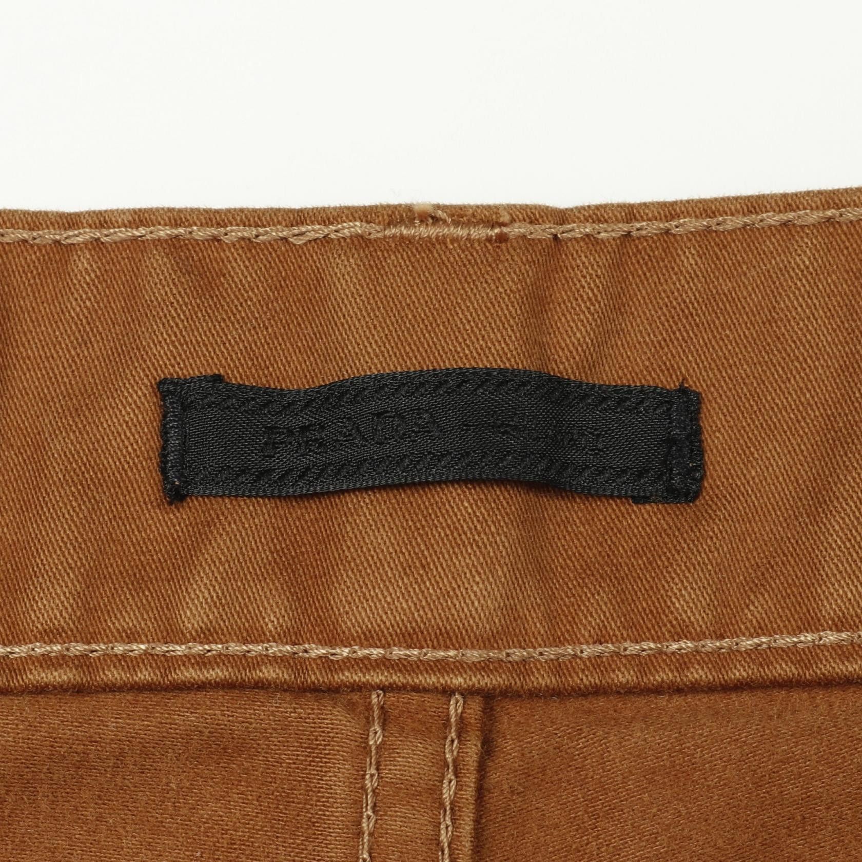 Prada Prada Prada Moleskin Cotton Pants Cotton Pants DUTY FREE for USA Size ONE SIZE - 3 Thumbnail