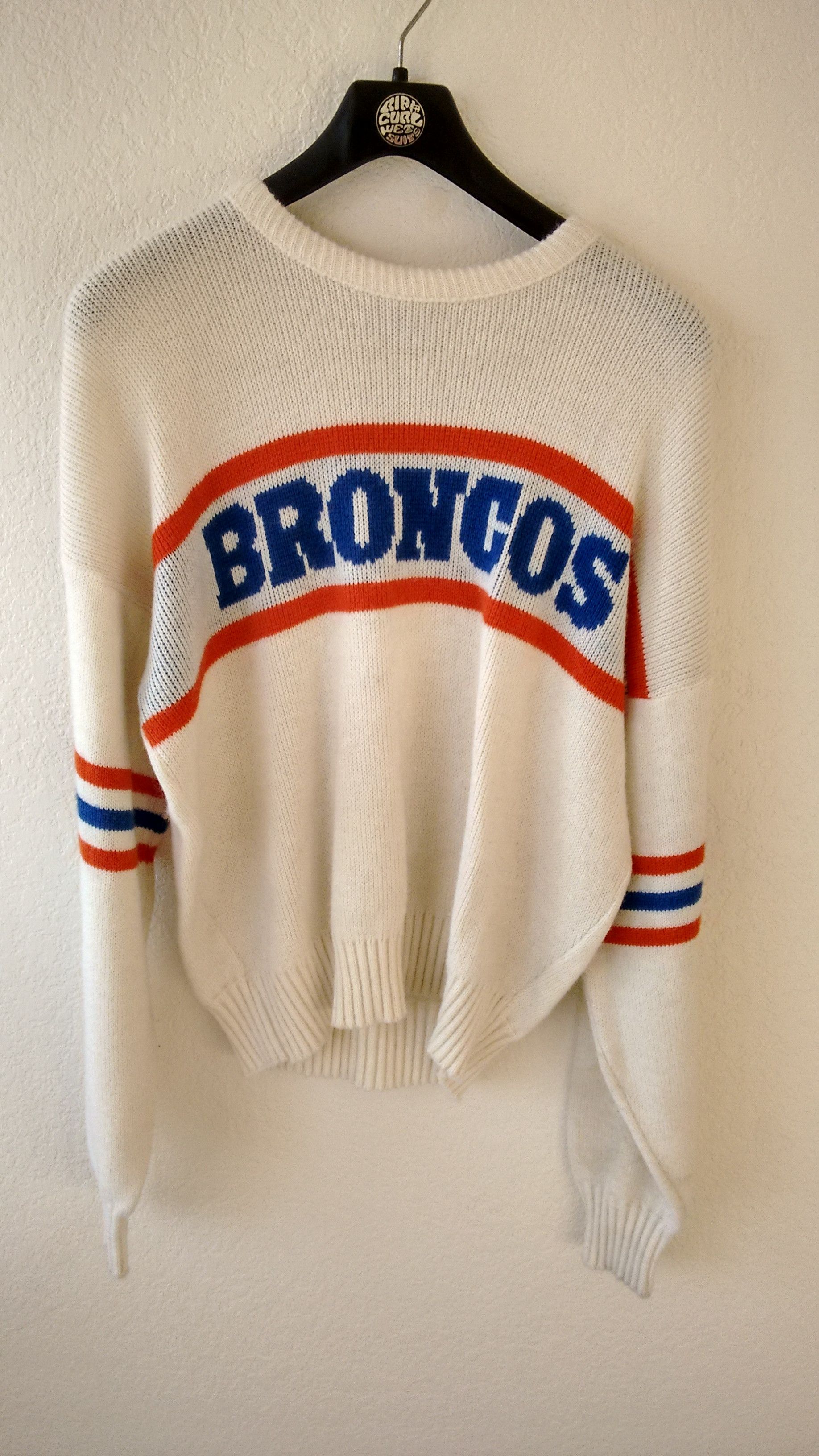 NFL Vintage Cliff Engle Broncos Sweater
