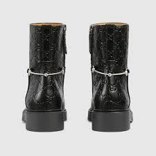Gucci Gucci Slim Horsebit Ankle Boots SIZE 40 Size ONE SIZE - 2 Thumbnail