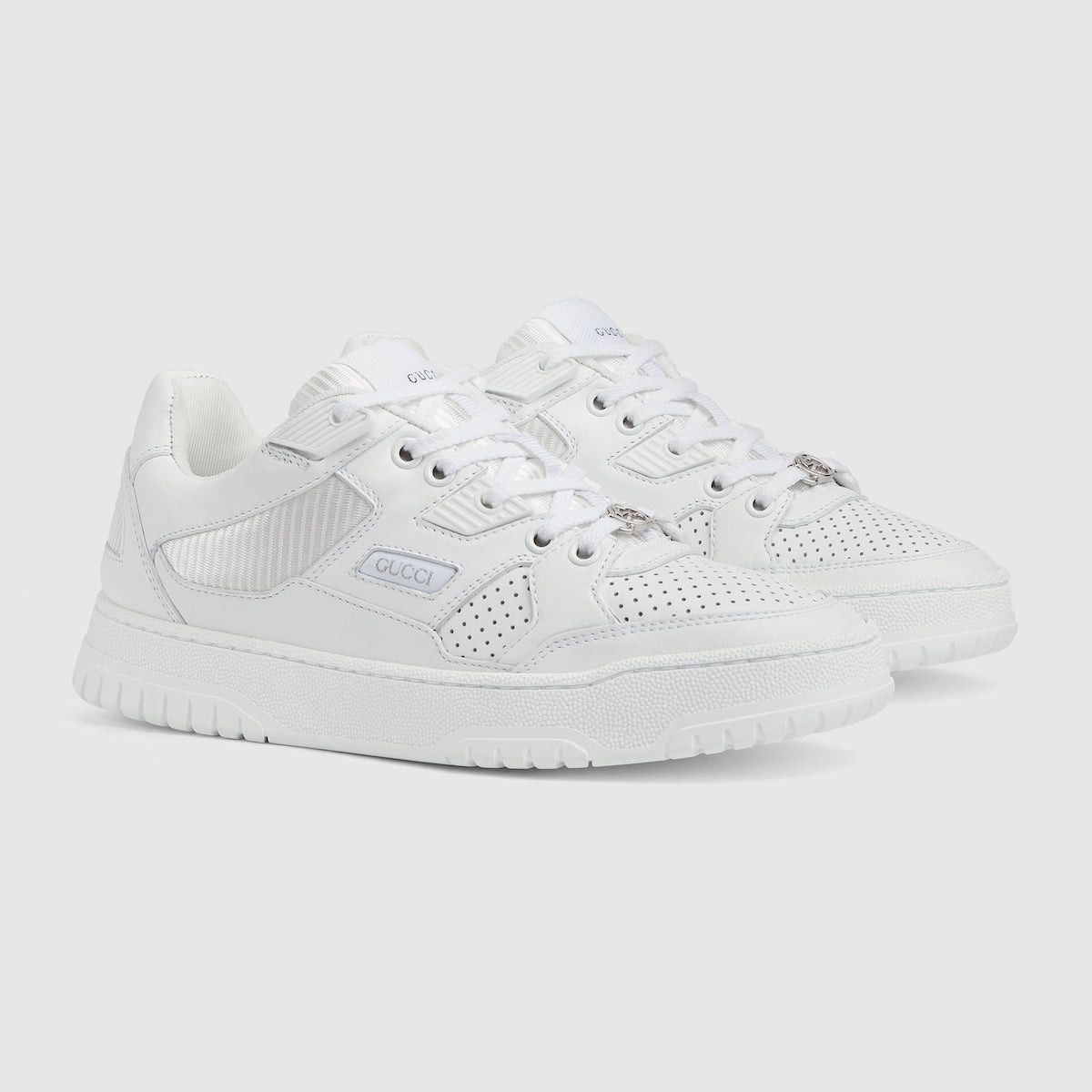 Gucci Gucci Interlocking G Leather Sneakers SIZE 35 Size ONE SIZE - 2 Thumbnail