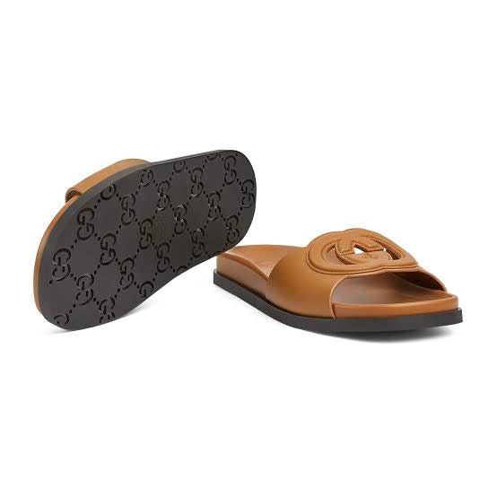Gucci Gucci Interlocking G Slide Sandals SIZE 39 Size ONE SIZE - 3 Thumbnail
