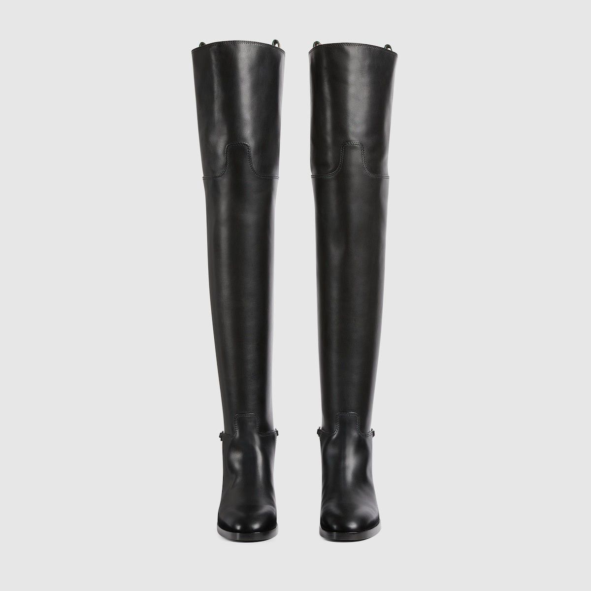 Gucci Gucci Slim Horsebit Knee High Boots SIZE 39 Size ONE SIZE - 4 Thumbnail