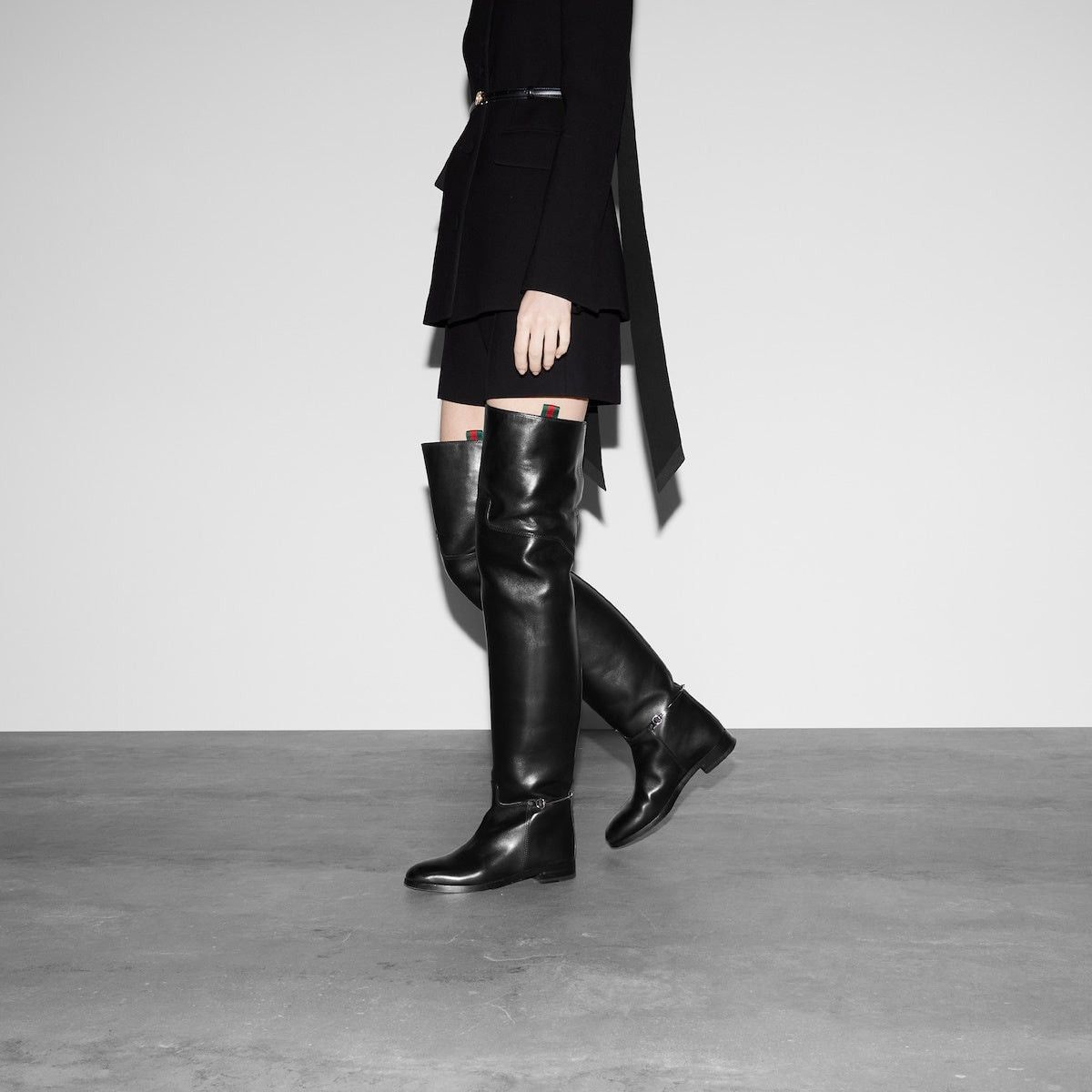 Gucci Gucci Slim Horsebit Knee High Boots SIZE 40 Size ONE SIZE - 5 Thumbnail