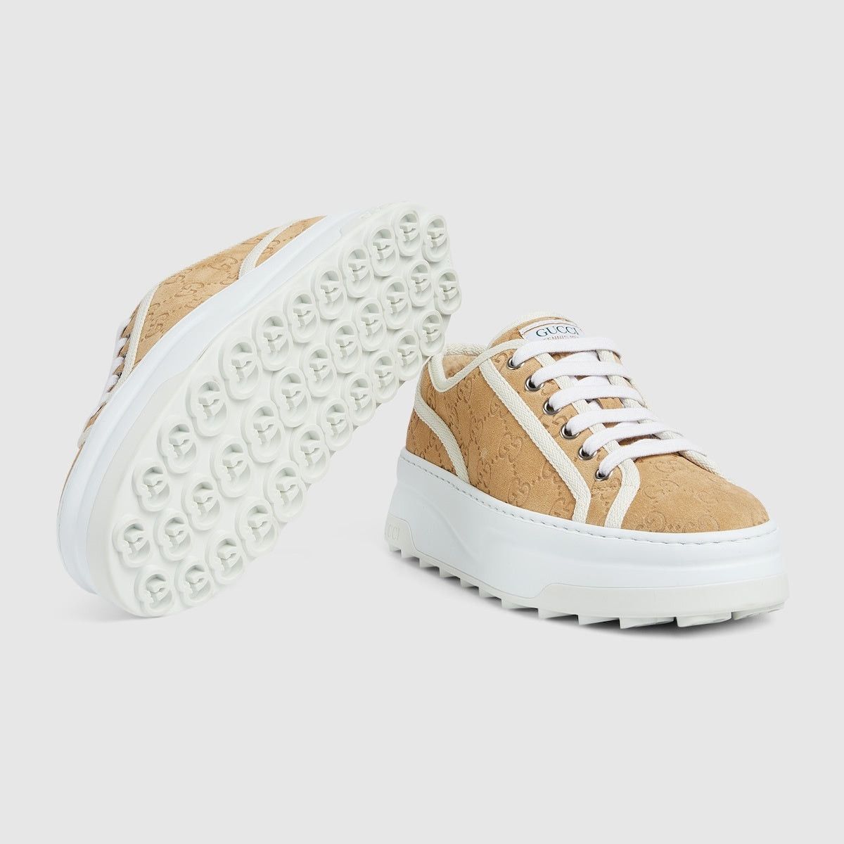 Gucci Gucci Tennis 1977 Wool Sneakers SIZE 37 Size ONE SIZE - 4 Thumbnail