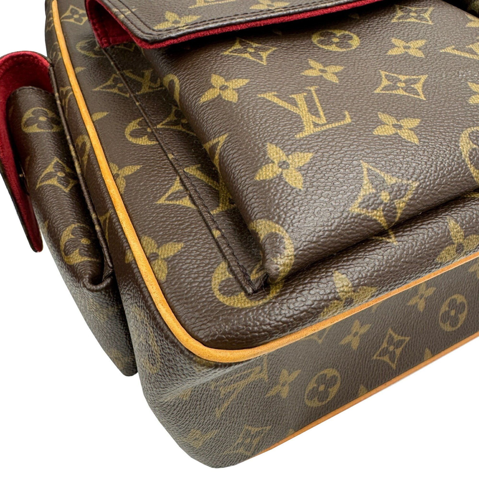 Louis Vuitton Louis Vuitton Multiple Cite M51162 MR0093 Monogram Shoulder Bag for Women LV Size ONE SIZE - 3 Thumbnail