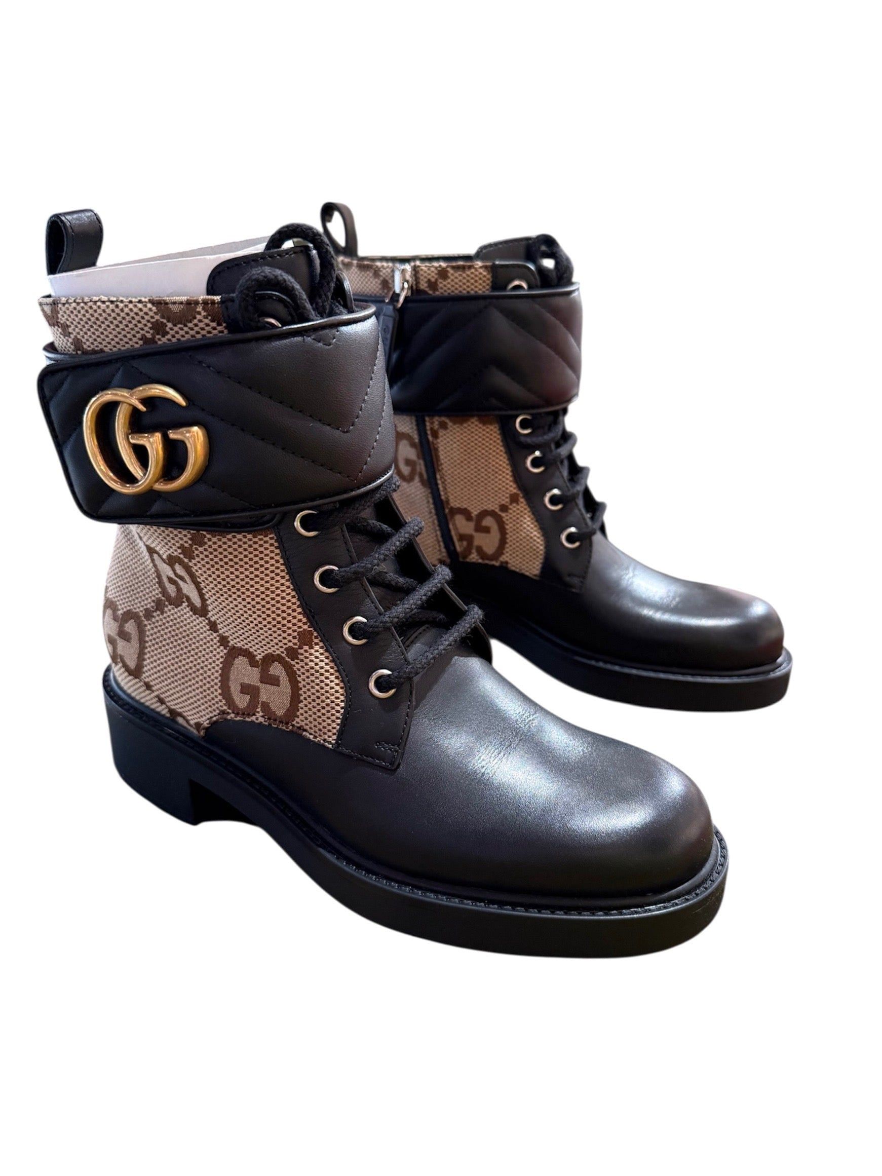 Gucci Gucci Double G Ankle Boots SIZE 38 Size ONE SIZE - 2 Thumbnail