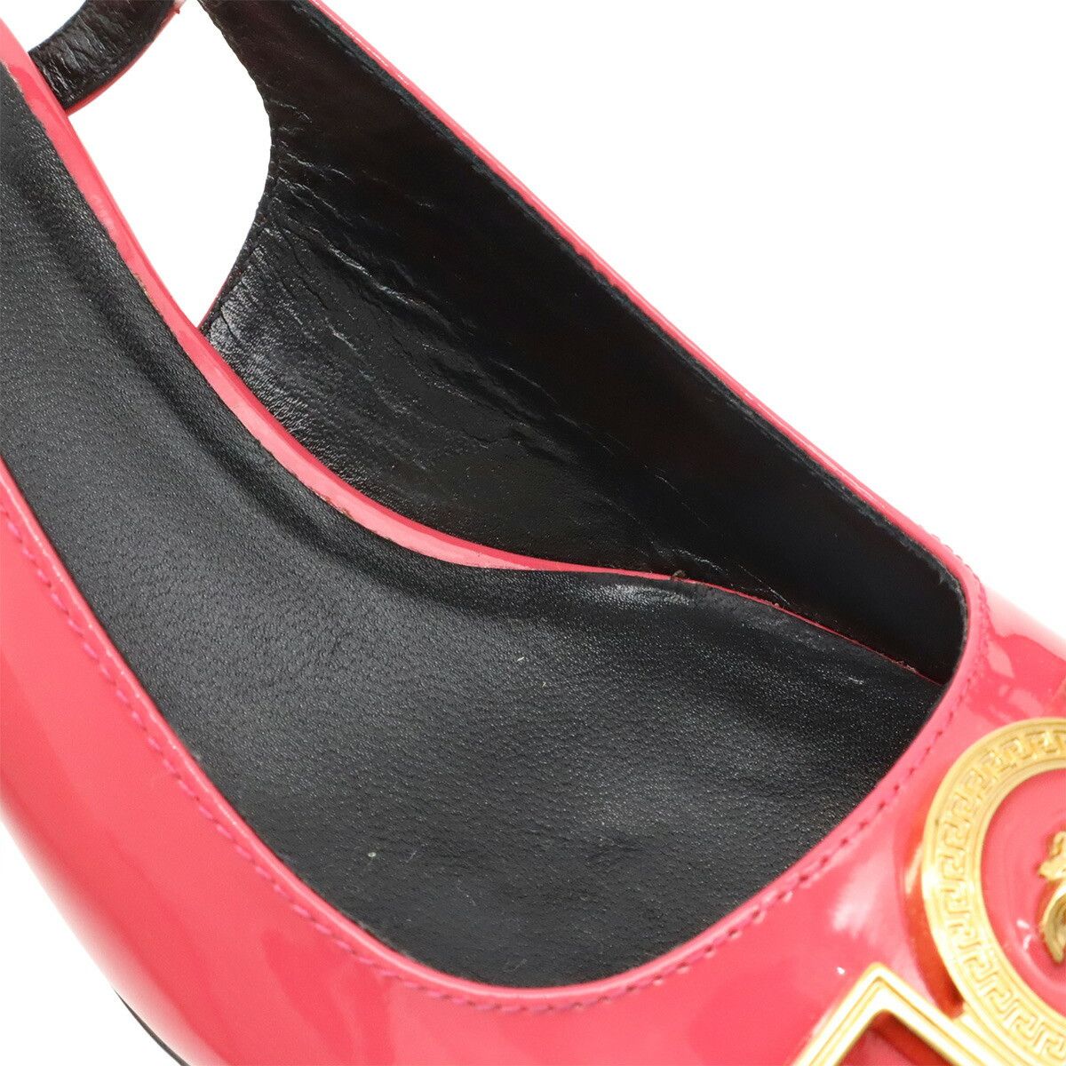 Versace Versace Versace Patent Leather Pumps Enamel Shoes DUTY FREE for USA Size ONE SIZE - 7 Thumbnail