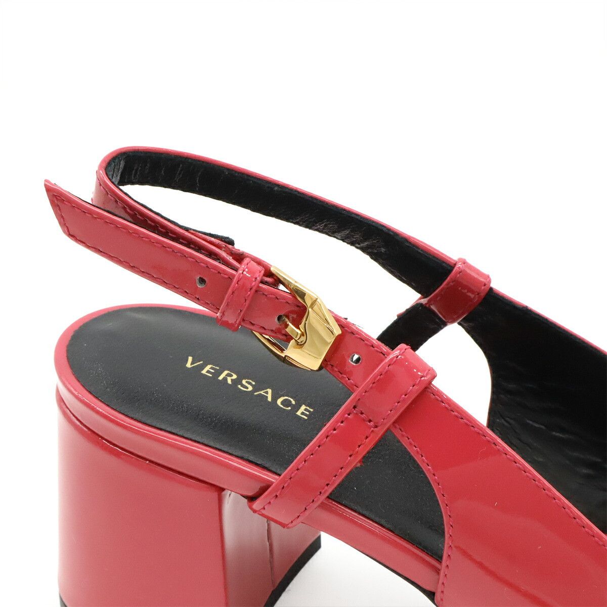 Versace Versace Versace Patent Leather Pumps Enamel Shoes DUTY FREE for USA Size ONE SIZE - 6 Thumbnail