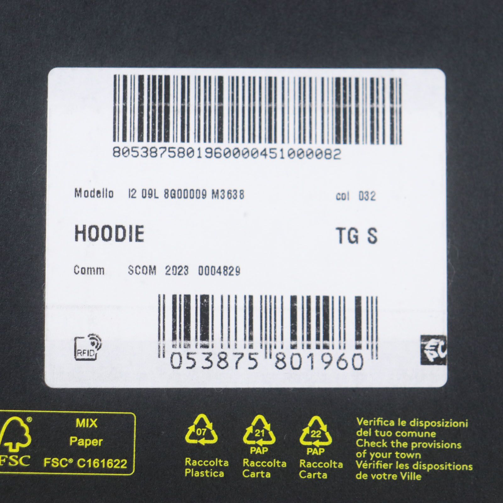 Moncler Moncler Moncler Genius 8×Palm Angels Hoodie Cotton Hoodie Cotton Sweatshirts & Hoodies DUTY FREE for USA Size ONE SIZE - 15 Thumbnail