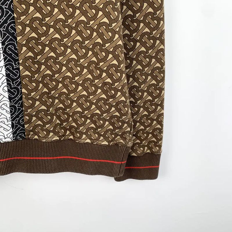 Burberry Burberry Brown Cotton Women's Sweatshirt Size XS / US 0-2 / IT 36-38 - 4 Thumbnail
