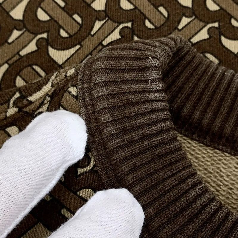 Burberry Burberry Brown Cotton Women's Sweatshirt Size XS / US 0-2 / IT 36-38 - 8 Thumbnail