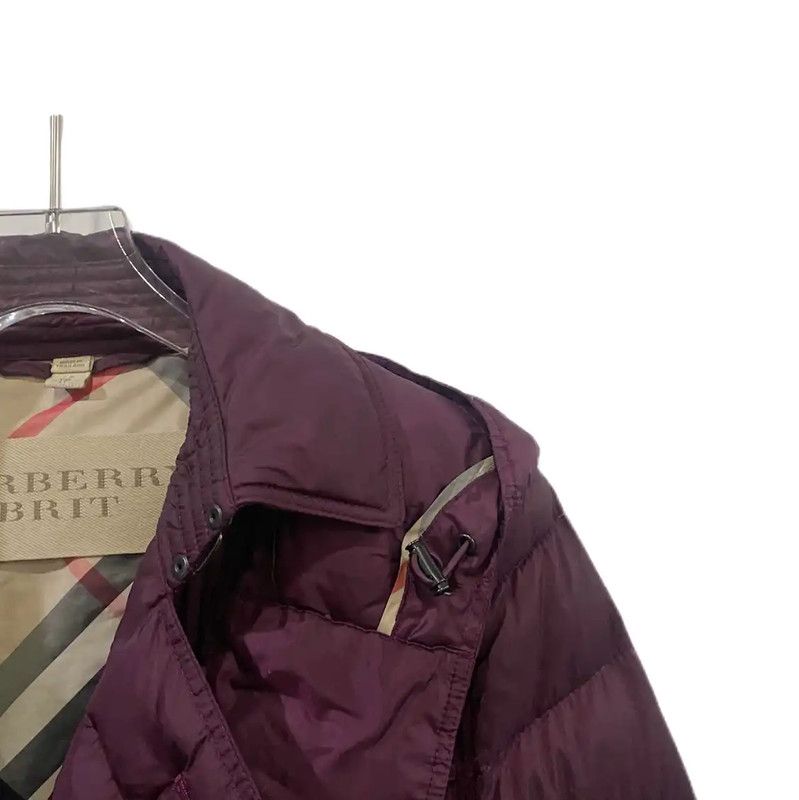 Burberry Burberry Purple Nylon Women's Down Jacket Size XS / US 0-2 / IT 36-38 - 4 Thumbnail