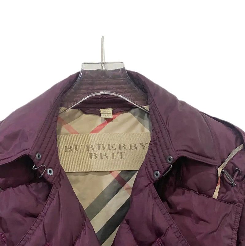 Burberry Burberry Purple Nylon Women's Down Jacket Size XS / US 0-2 / IT 36-38 - 3 Thumbnail