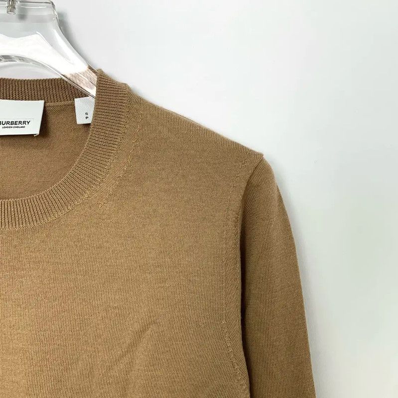 Burberry Burberry Women's Brown Wool Knit Sweater Size S / US 4 / IT 40 - 3 Thumbnail