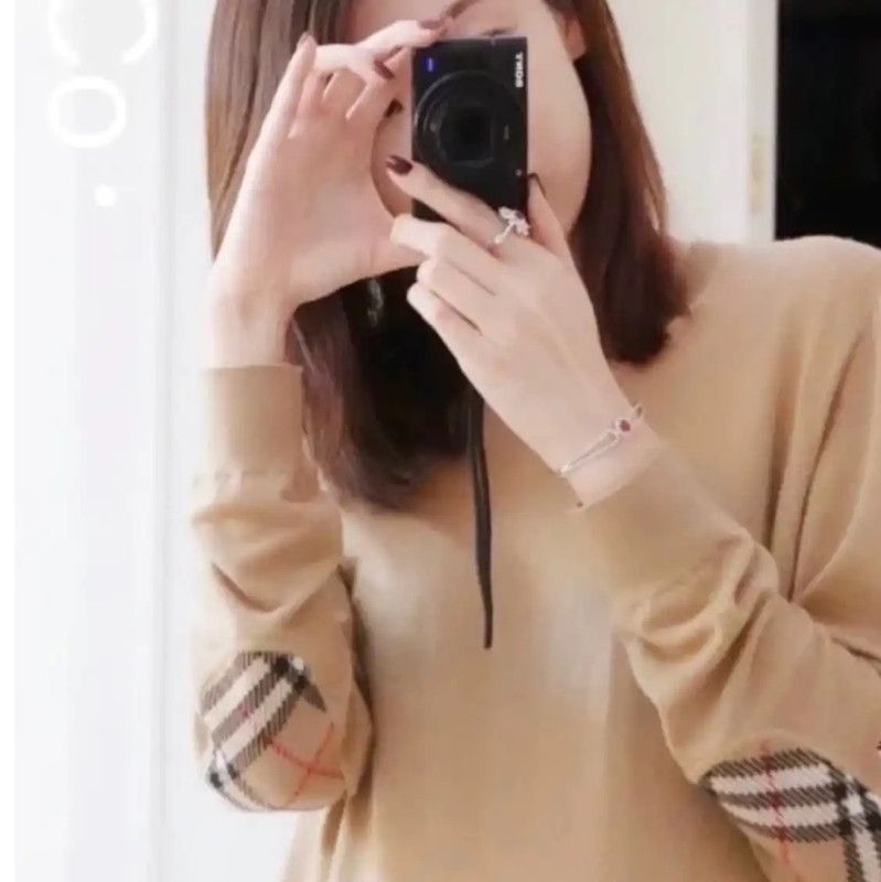 Burberry Burberry Women's Brown Wool Knit Sweater Size S / US 4 / IT 40 - 8 Thumbnail