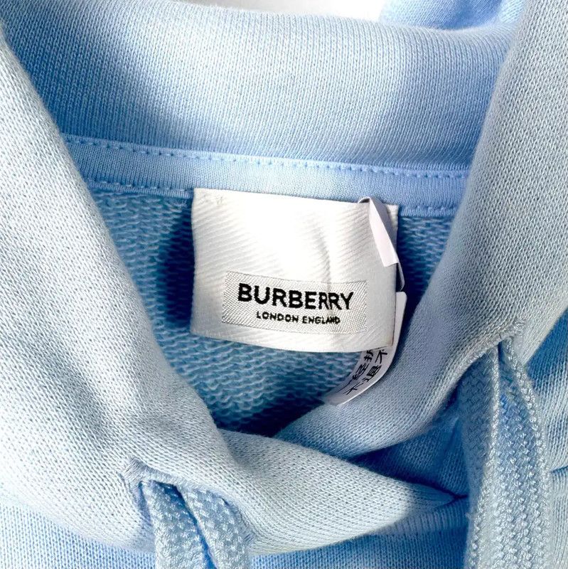 Burberry Burberry Light Blue Women's Wool Hoodie Size M / US 6-8 / IT 42-44 - 6 Thumbnail