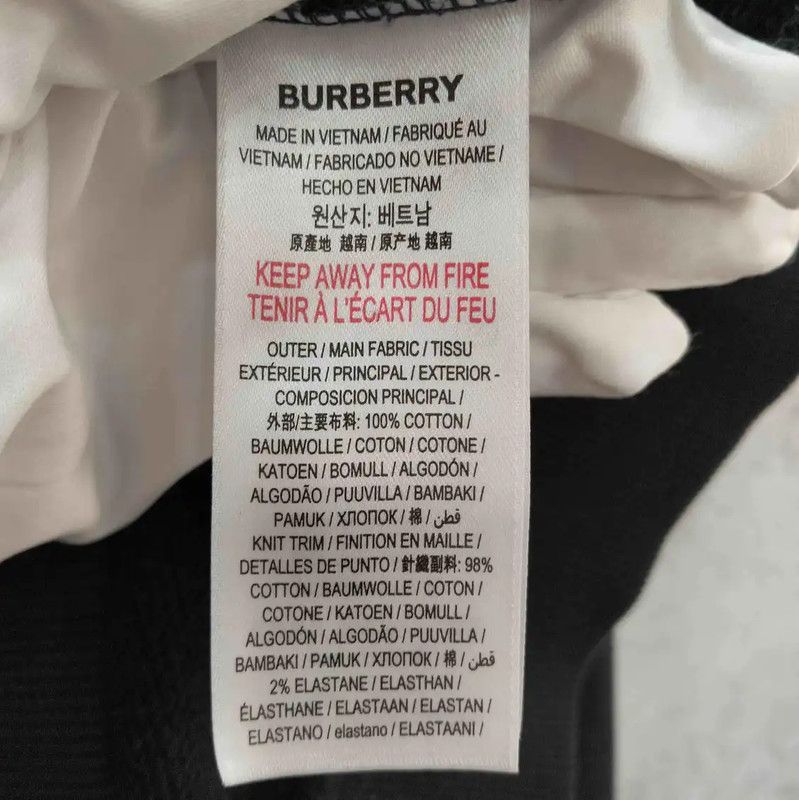 Burberry Burberry Black Cotton Women's Hoodie Size M / US 6-8 / IT 42-44 - 4 Thumbnail