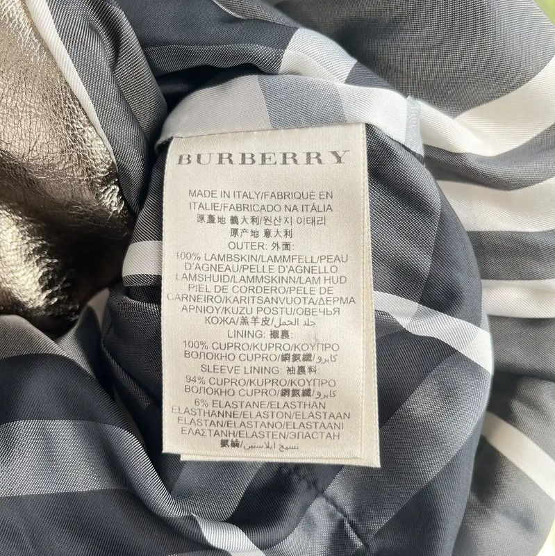 Burberry Burberry S Gold Women's Trench Coat Size S / US 4 / IT 40 - 7 Thumbnail