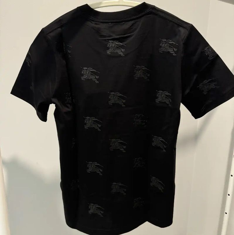 Burberry Burberry Black Cotton Women's T-Shirt Size XXS / US 00 / IT 34 - 2 Thumbnail