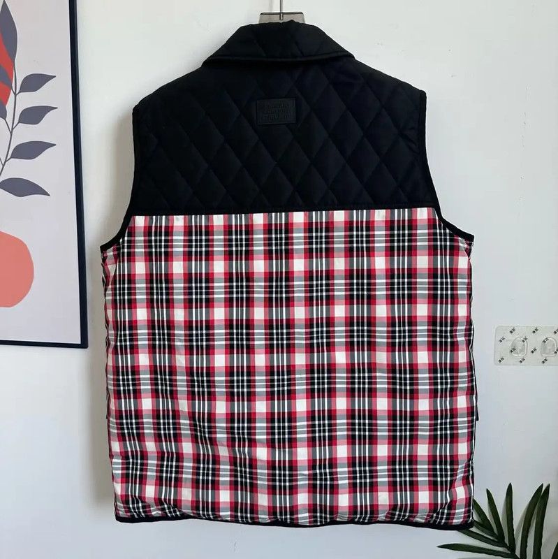 Burberry Burberry Black Plaid Quilted Women's Jacket Size M / US 6-8 / IT 42-44 - 2 Thumbnail