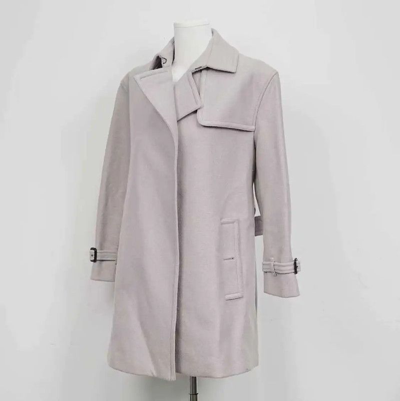 Burberry Burberry Women's Winter Light Purple Wool Coat Size S / US 4 / IT 40 - 4 Thumbnail