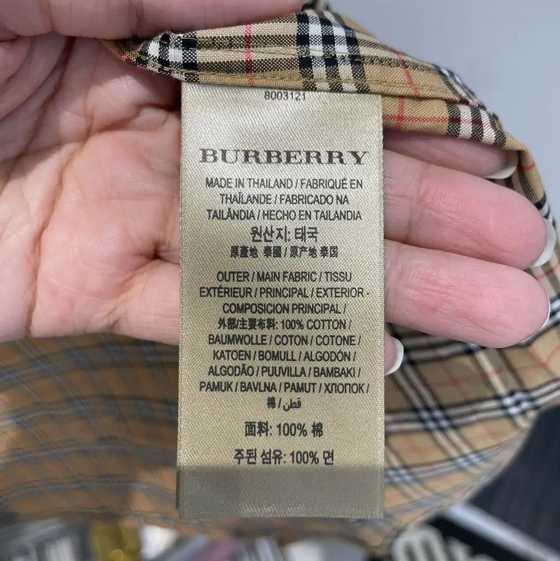 Burberry Burberry Long Sleeve Brown Check Shirt Size S / US 4 / IT 40 - 5 Thumbnail