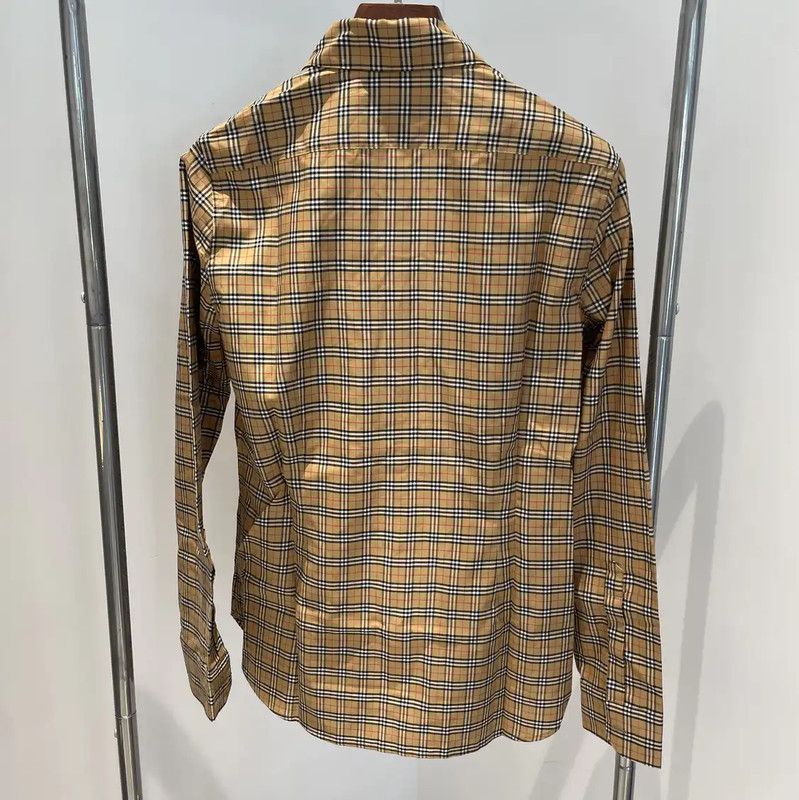 Burberry Burberry Long Sleeve Brown Check Shirt Size S / US 4 / IT 40 - 2 Thumbnail