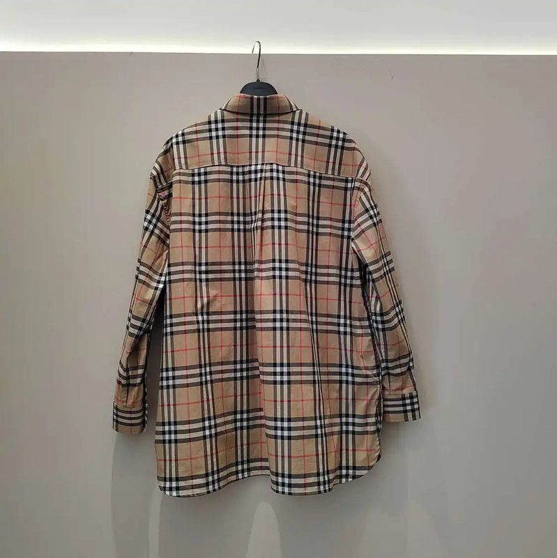 Burberry Burberry Multicolor Cotton Women's Shirt Size L / US 10 / IT 46 - 2 Thumbnail