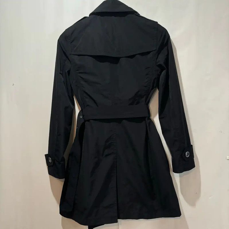 Burberry Burberry Women's Black Trench Coat for Spring Size XXS / US 00 / IT 34 - 3 Thumbnail