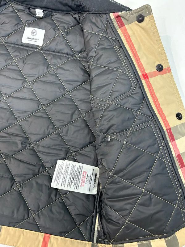 Burberry Burberry Winter Brown Quilted Short Jacket Size S / US 4 / IT 40 - 6 Thumbnail