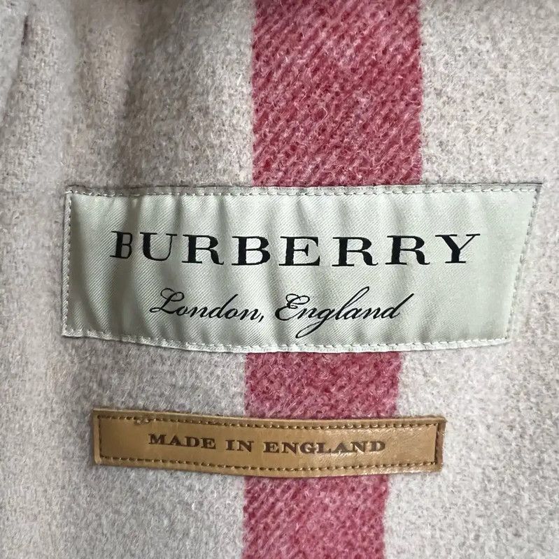 Burberry Burberry Women's Red Cotton Jacket for Spring Size M / US 6-8 / IT 42-44 - 3 Thumbnail
