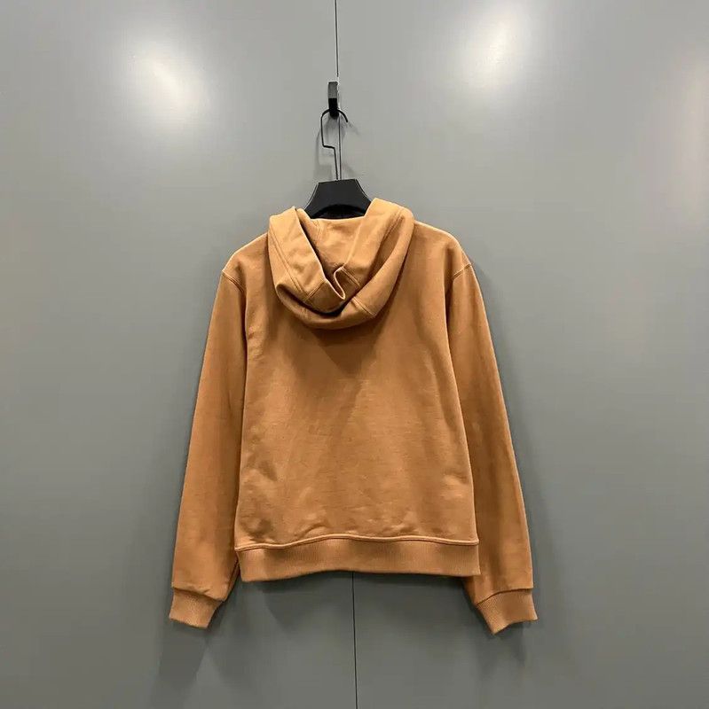Burberry Burberry Orange Brown Cotton Women’s Pullover Hoodie Size S / US 4 / IT 40 - 2 Thumbnail