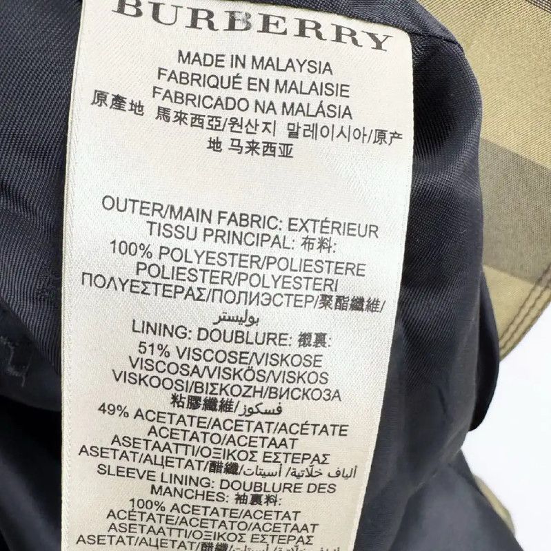 Burberry Burberry Multicolor Women's Trench Coat Size S / US 4 / IT 40 - 5 Thumbnail