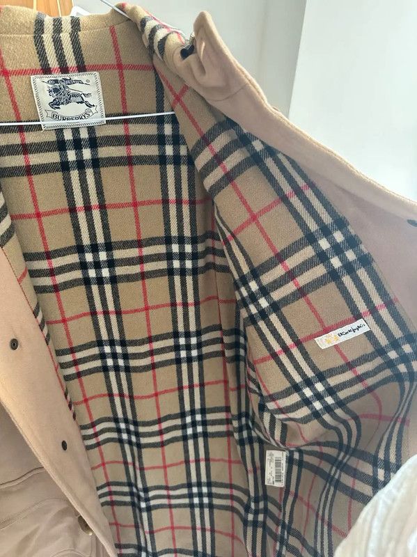 Burberry Burberry Beige Wool Long Coat for Women Size M / US 6-8 / IT 42-44 - 5 Thumbnail