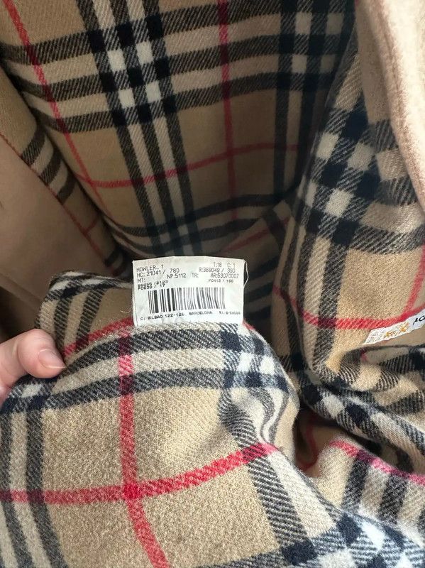 Burberry Burberry Beige Wool Long Coat for Women Size M / US 6-8 / IT 42-44 - 7 Thumbnail